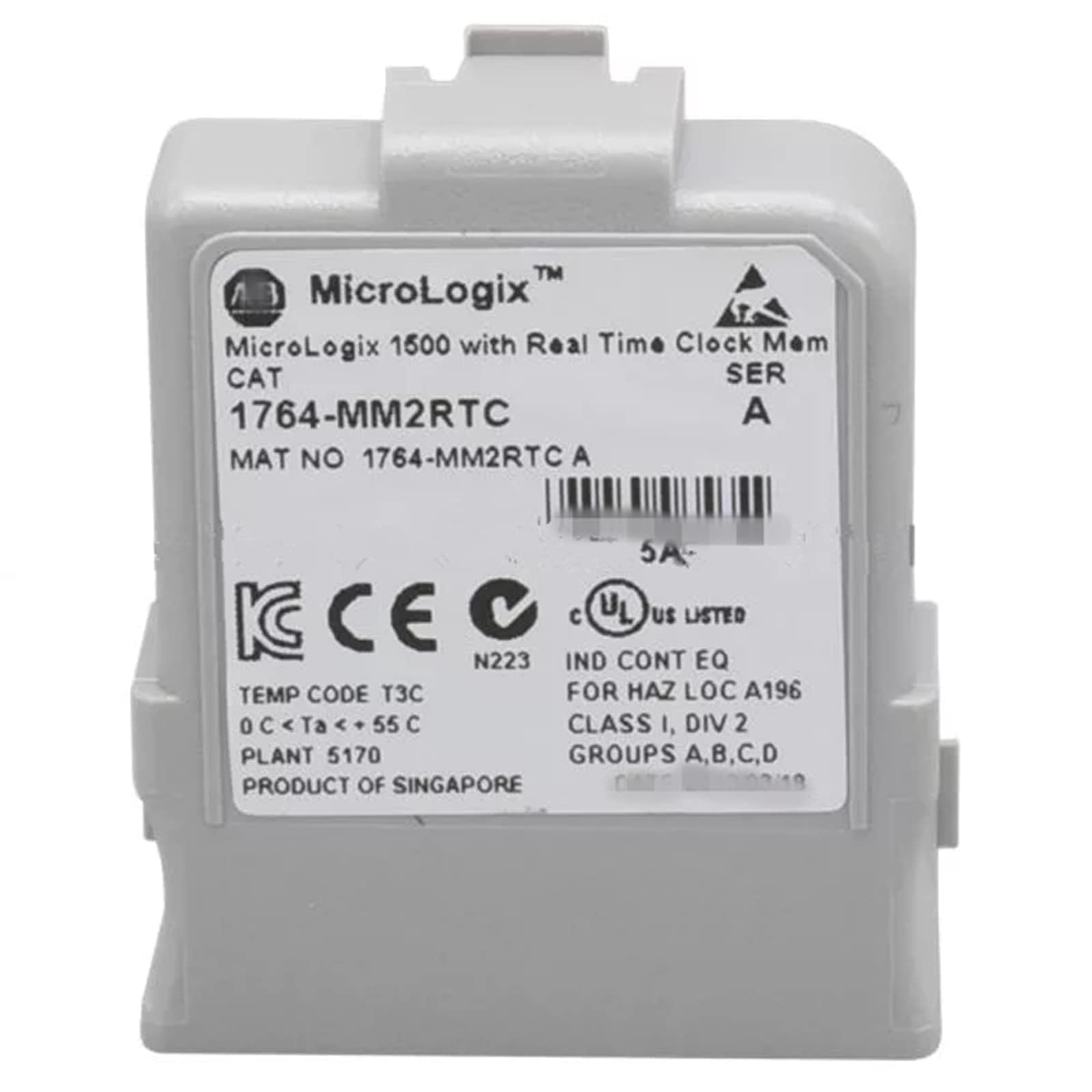 1764-MM2RTC 1500 RTC Memory Module 1764MM2RTC Sealed in Box 1 Year Warranty Fast