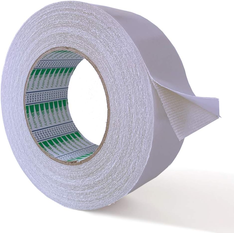 Laimew Carpet Tape, Heavy Duty Double Sided Adhesive Tape for Rugs, Mats, Pads and Runners(5cmx25m)