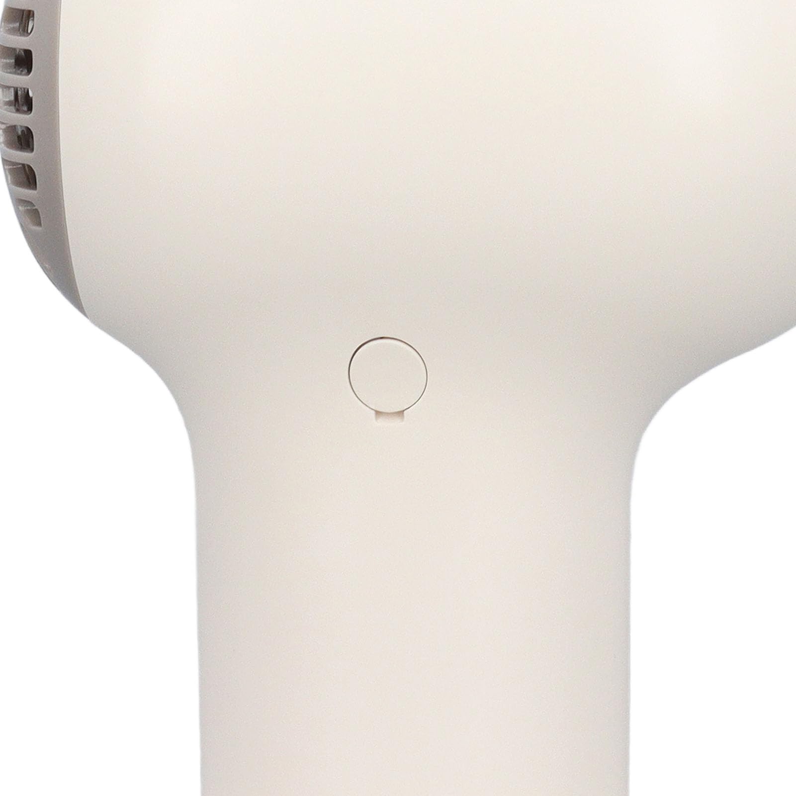 Asciugacapelli per bambini a corda, 2 velocità a basso rumore ricaricabile per il corpo pieno ricarica ricarica per capelli da viaggio per pannolino e corpo pieno (Bianco latte e marrone)