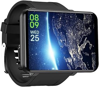 iS100 4G Android Smartwatch 2.8” Screen 4G LTE Cellular Call, WiFi, 5MP Camera, 3GB RAM+32GB ROM, Long Battery Life, Google Play Store, YouTube, WhatsApp, Google Maps, HR Monitor, Multiple Sports Mode, IP67 Waterproof