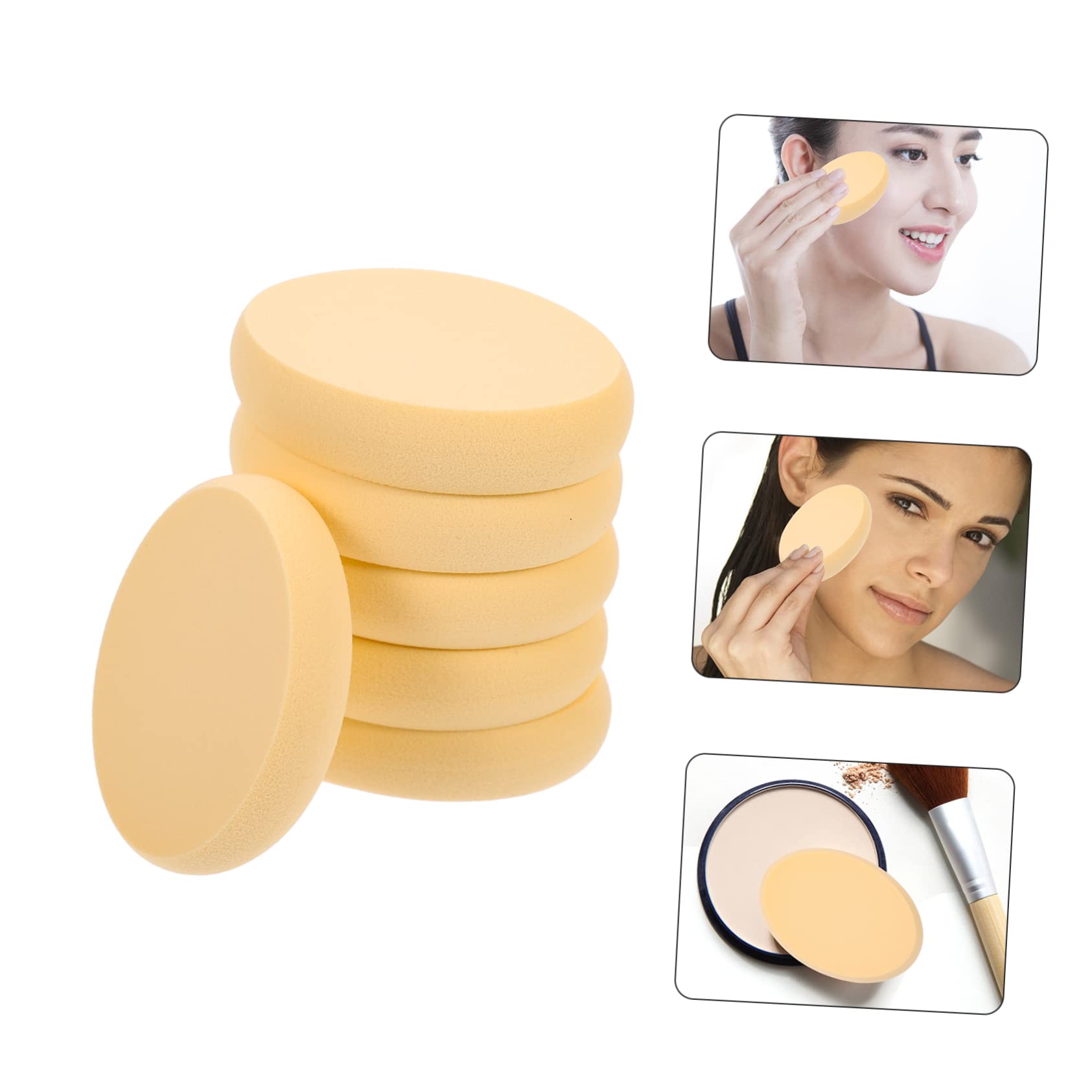 Healeved 30stücke Ovaler Makeup Schwämme Dual Use Foundation Schwämme Für Flüssig Und Puder-make-up Waschbar Und Wiederverwendbar Anwendung Für Natürliches Finish
