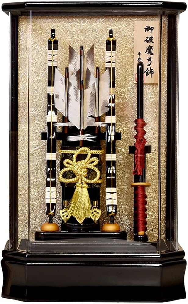 Amazon.co.jp: 破魔弓 コンパクト ミニ 破魔矢 初正月飾り 6角 ケース Amazon.co.jp: 破魔弓 コンパクト ミニ 破魔矢 初正月飾り 6角 ケース