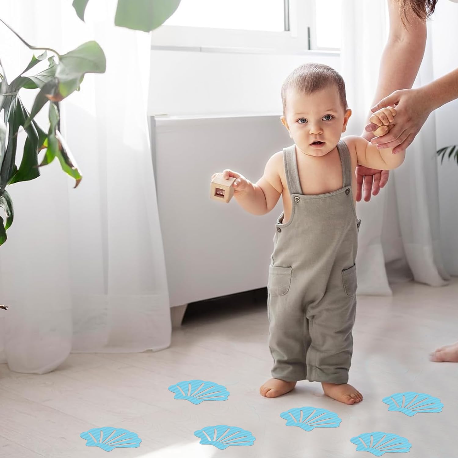 12 stuks antislip douchestickers voor in de badkamer, praktische