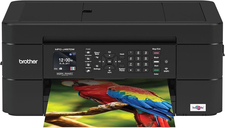 Amazon.com: Brother MFC-J497DW Inkjet Multifunction Printer