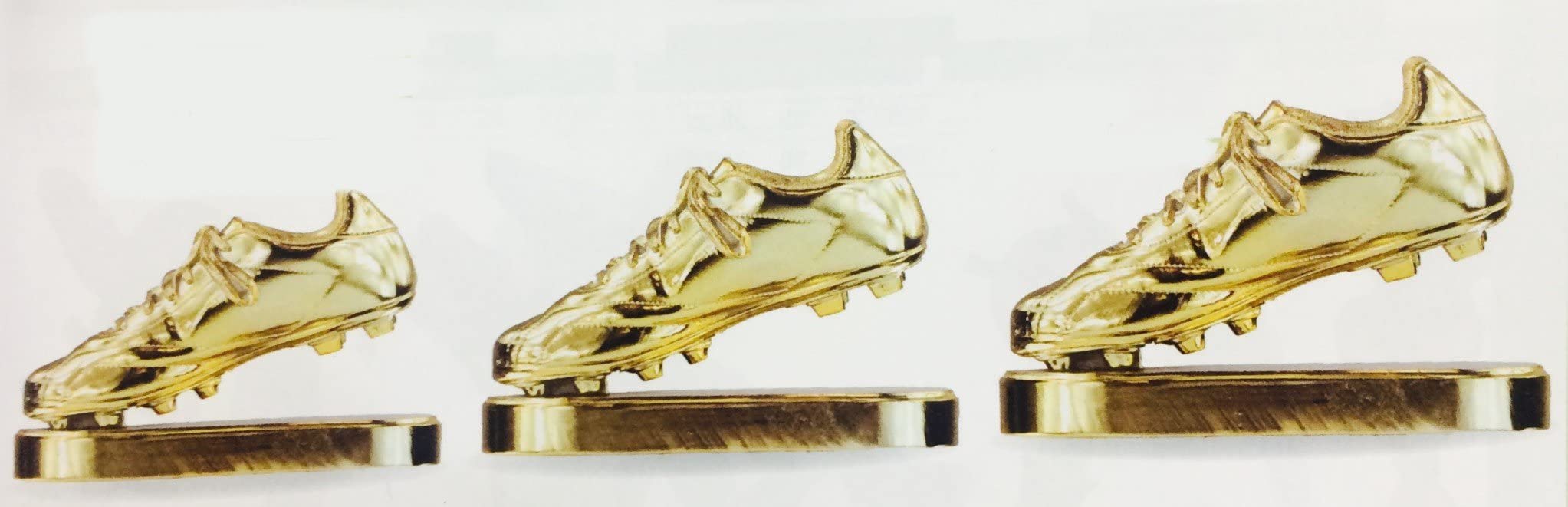 Trofeo réplica bota de oro personalizado GRABADO trofeos deportivos fútbol