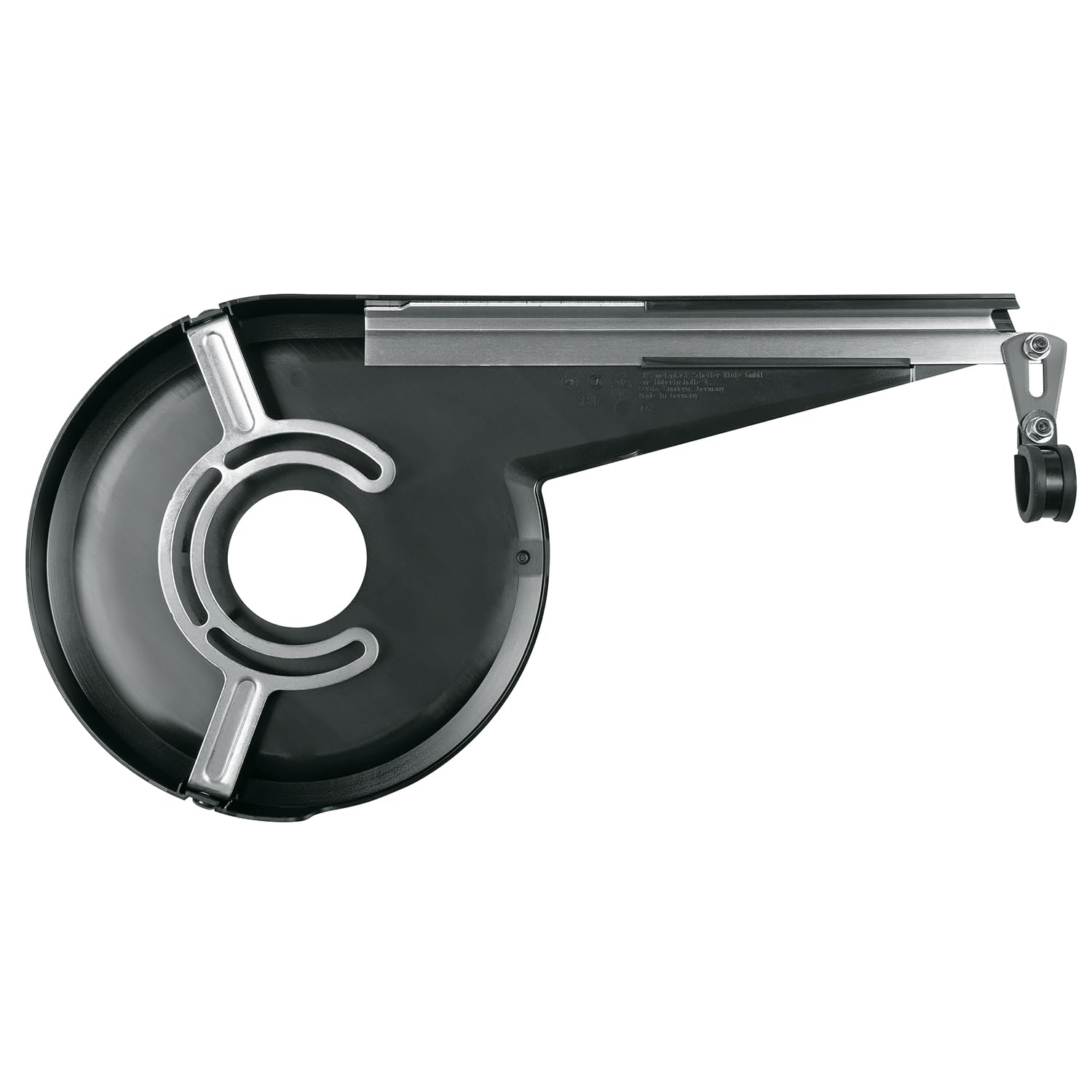 SKS GERMANY CHAINBOW_E BOSCH GEN. 4 paracatena per bicicletta (stabile, leggero e flessibile, funzione telescopica, protezione perfetta per motori Bosch, paratena), nero