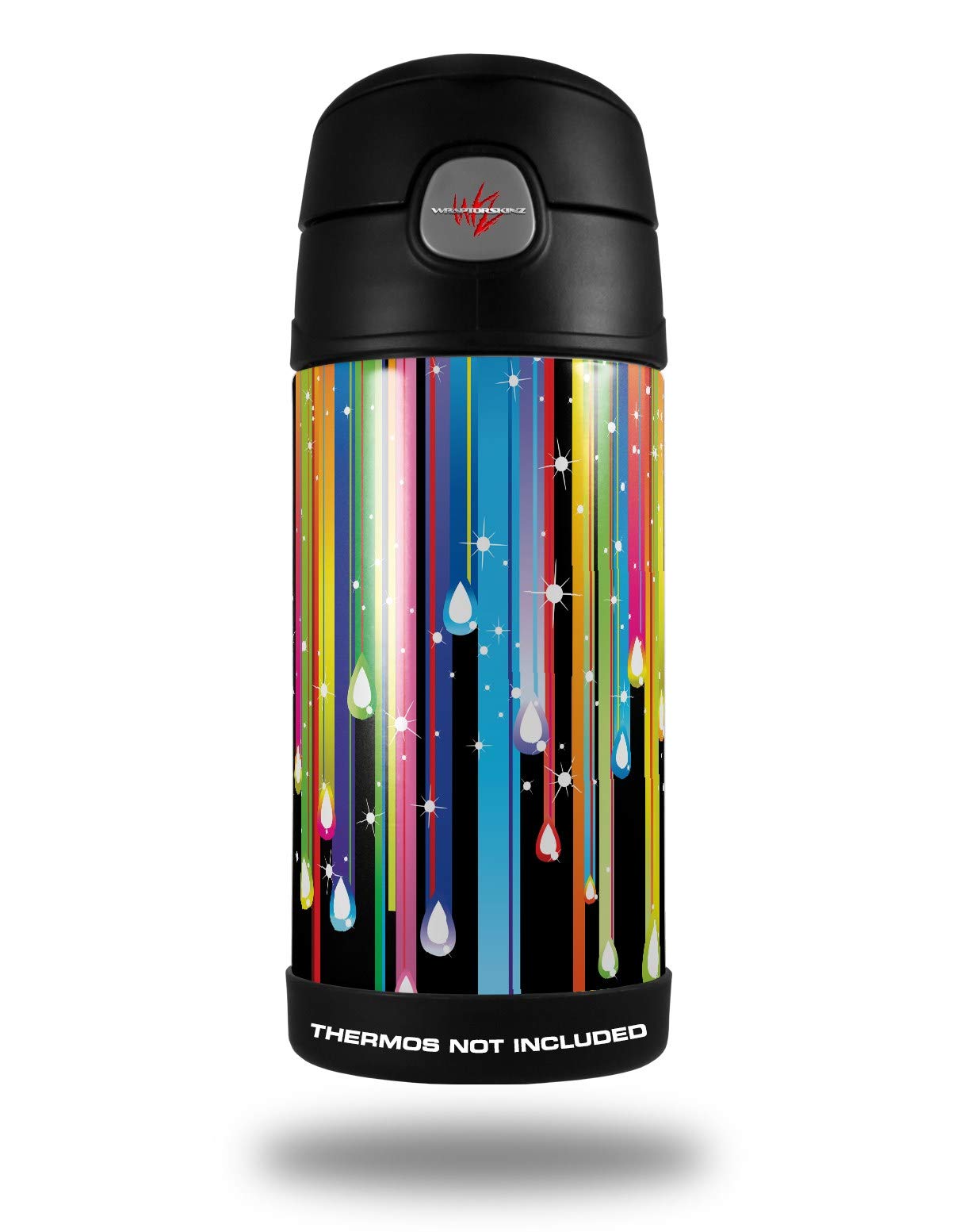 Amazon.com: Skin Decal Wrap compatible with Thermos Funtainer 12oz Bottle  Color Drops (BOTTLE NOT INCLUDED): Home & Kitchen