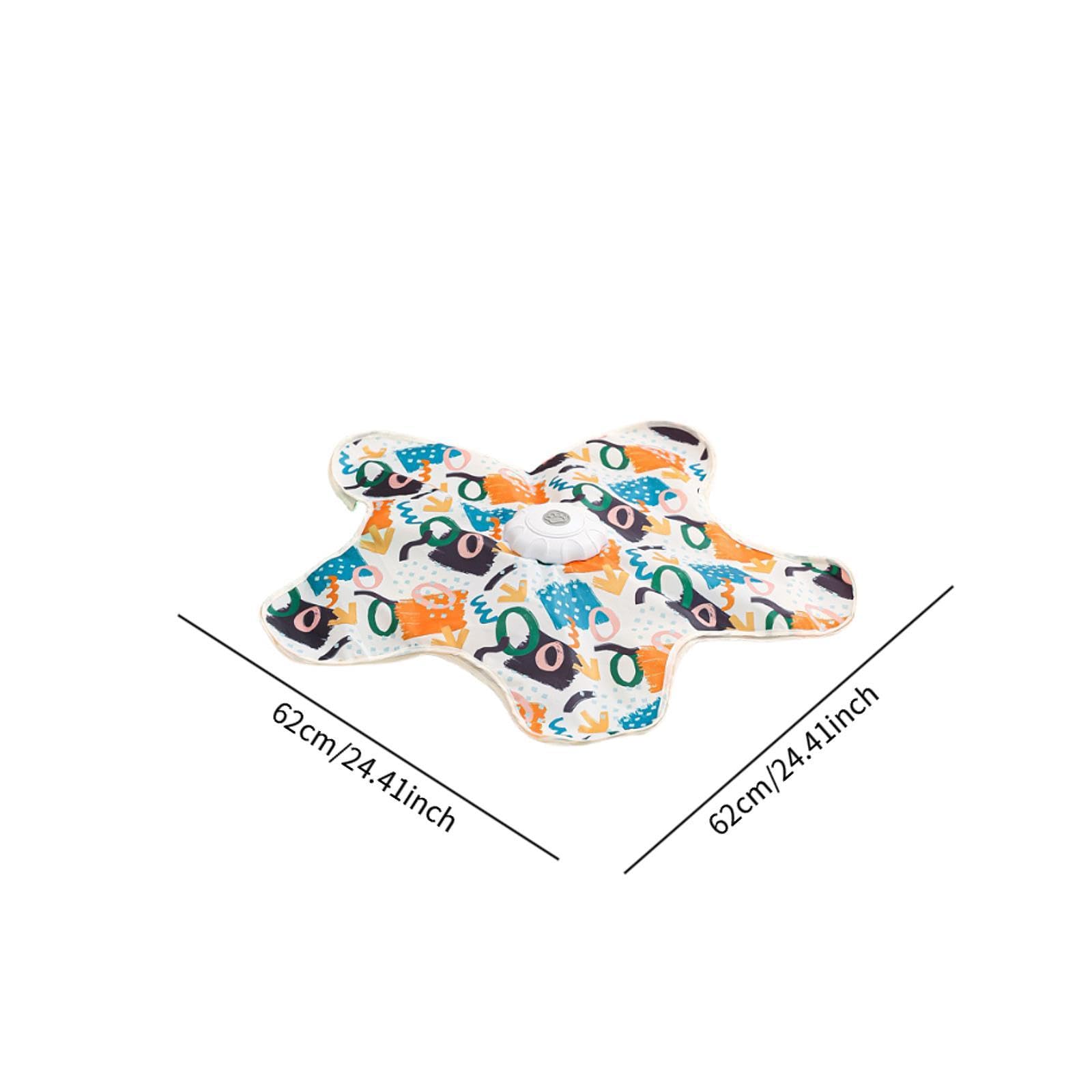 LOVIVER Giocattolo interattivo con Piume per Gatti, Gioco di nascondino per Gatti, Gioco di Caccia al Gatto, di Movimento, Piume per Gattini, 500 mAh