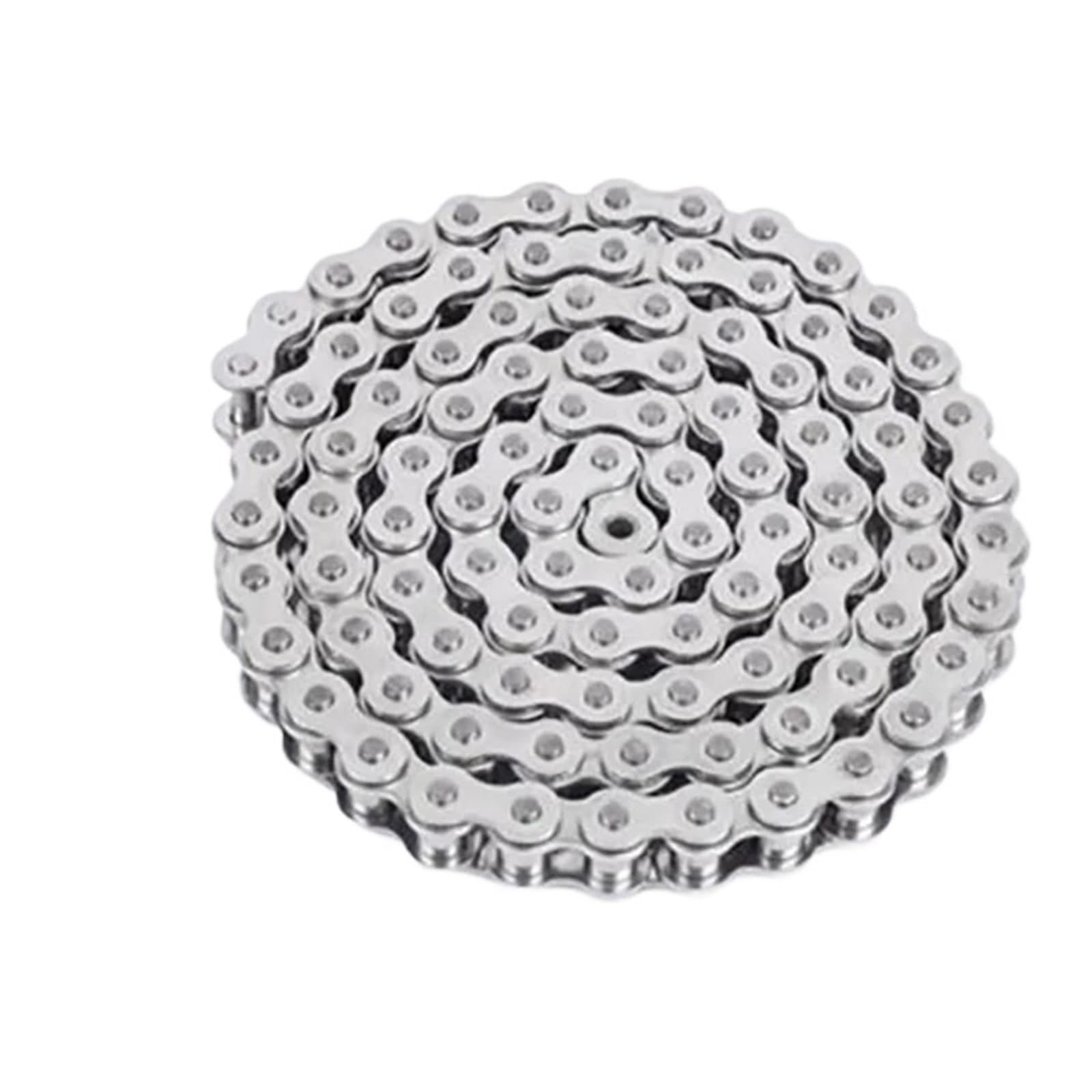 Rollenkette Aus Kohlenstoffstahl 1PCS 1,5-Meter 304 Edelstahl Short Pitch 15,875 Roller Antriebskette Industrielle 10B Getriebe Kette for Kettenrad