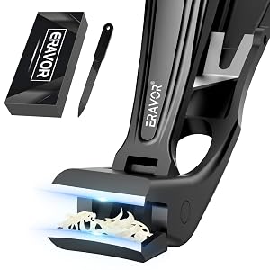 Nail Clippers for Men Women - Upgrade Angled Head Large Toe Nail Clippers for Men with Wide Jaw