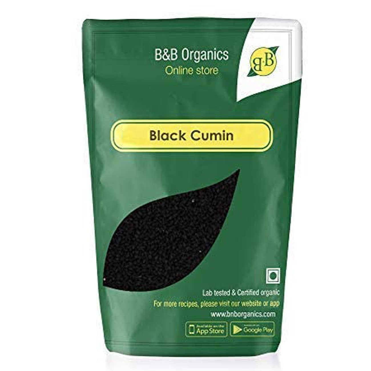B&B Organics Black Cumin (200 g/ 7 Oz)/ Kala Jeera/Karunjeeragam/Pure Kalonji