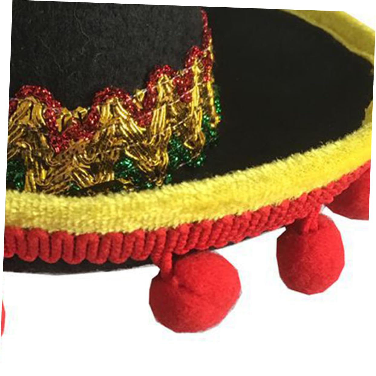 VANZACK 2Pcs Stylish Mini Mexican Style Pet Hat for Dogs Puppies Woven Ornament with Accessory for Cute Summer Photos and Festive Occasions