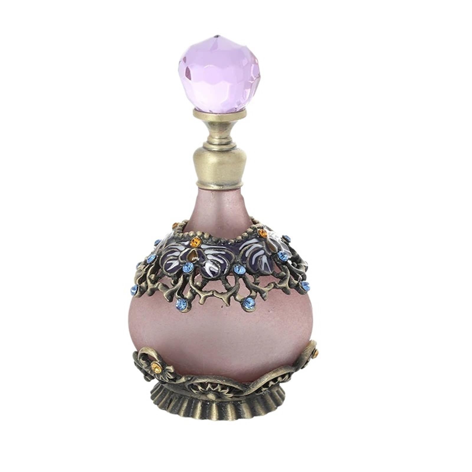 Fdzkrtvm One Color Portable Perfum Spray Bottle, Glass Perfume Atomiser 25Ml Refillable Purple 90X50mm