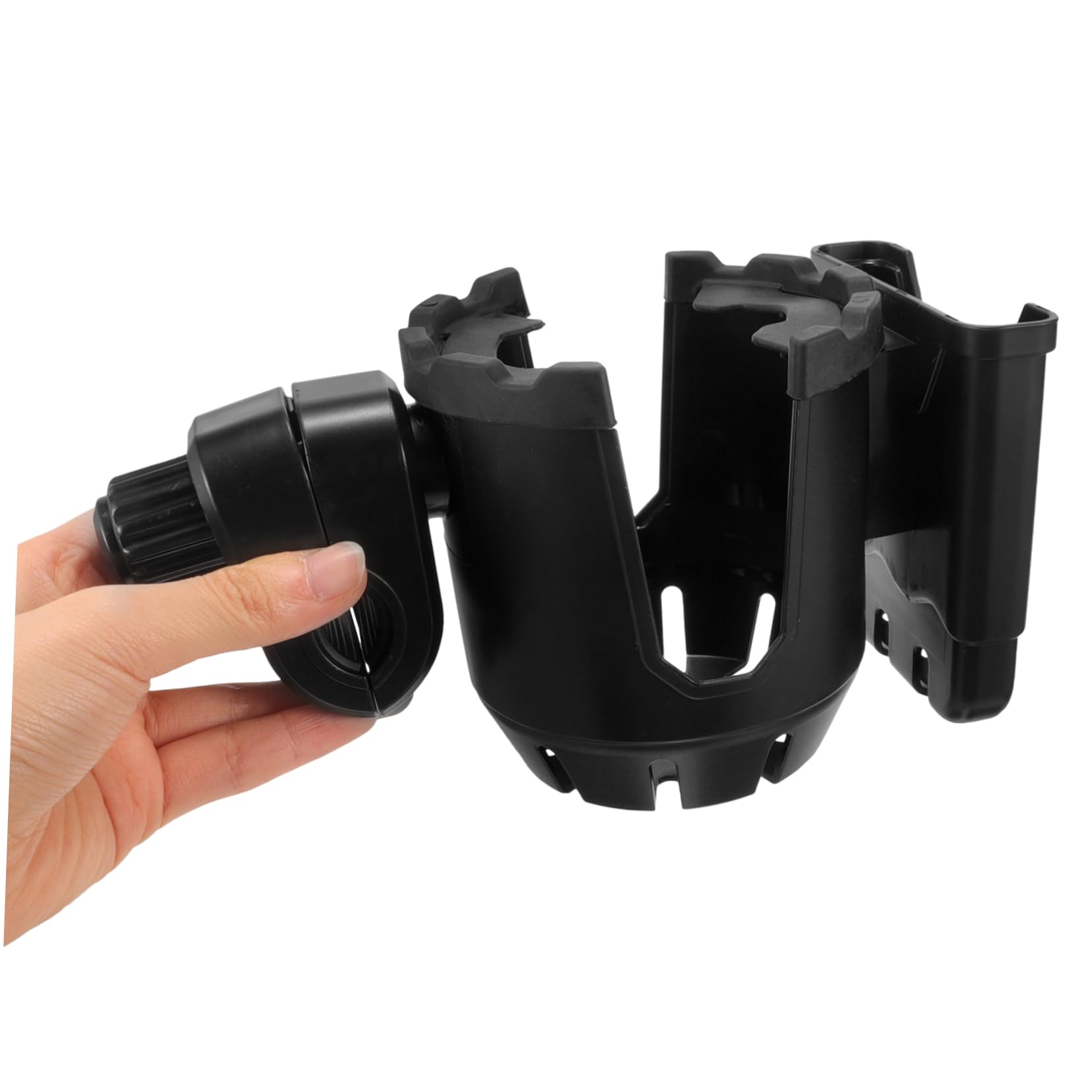 FOMIYES 5 Pezzi Walker Portabicchieri Passeggino Portabevande Tazza Bici Portabicchieri Staccabile Portabottiglie Portabicchieri Per Passeggino Specchio Porta Telefono Per Auto
