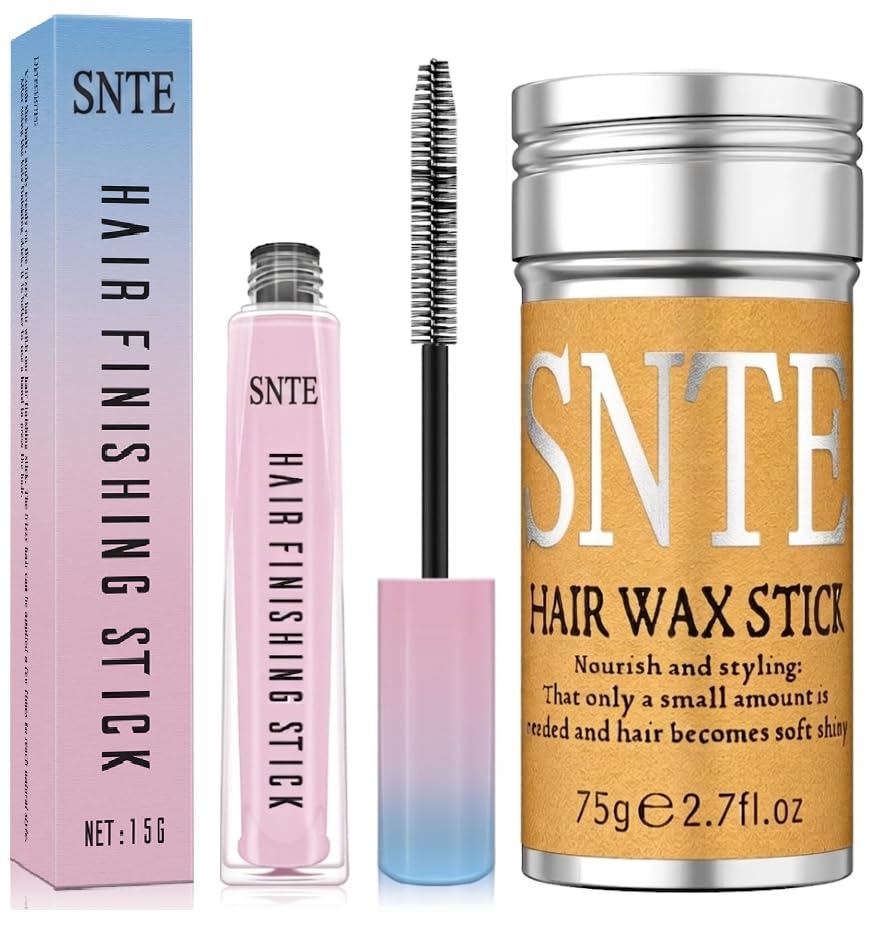 SNTE Hair Wax Stick (75gm) for Women & Men - Slick Back wax, Anti-Frizz and Fly Away Hair Tamer and Hair Finishing Stick for Flyaways & Baby Hair | Non-Greasy Hold | Rosemary Infused Hair Finishing wax (15 ml)-image-23