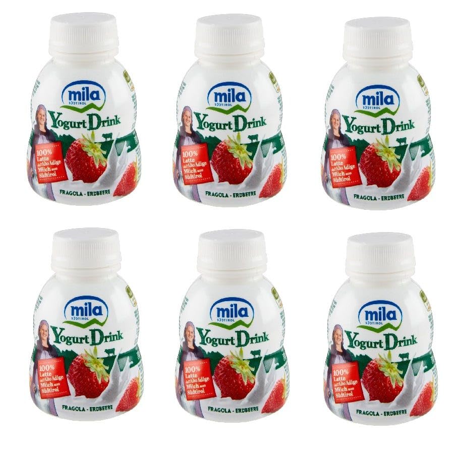 YOGURT DE BEBER FRESA 200 g Paquete 6 I MILA