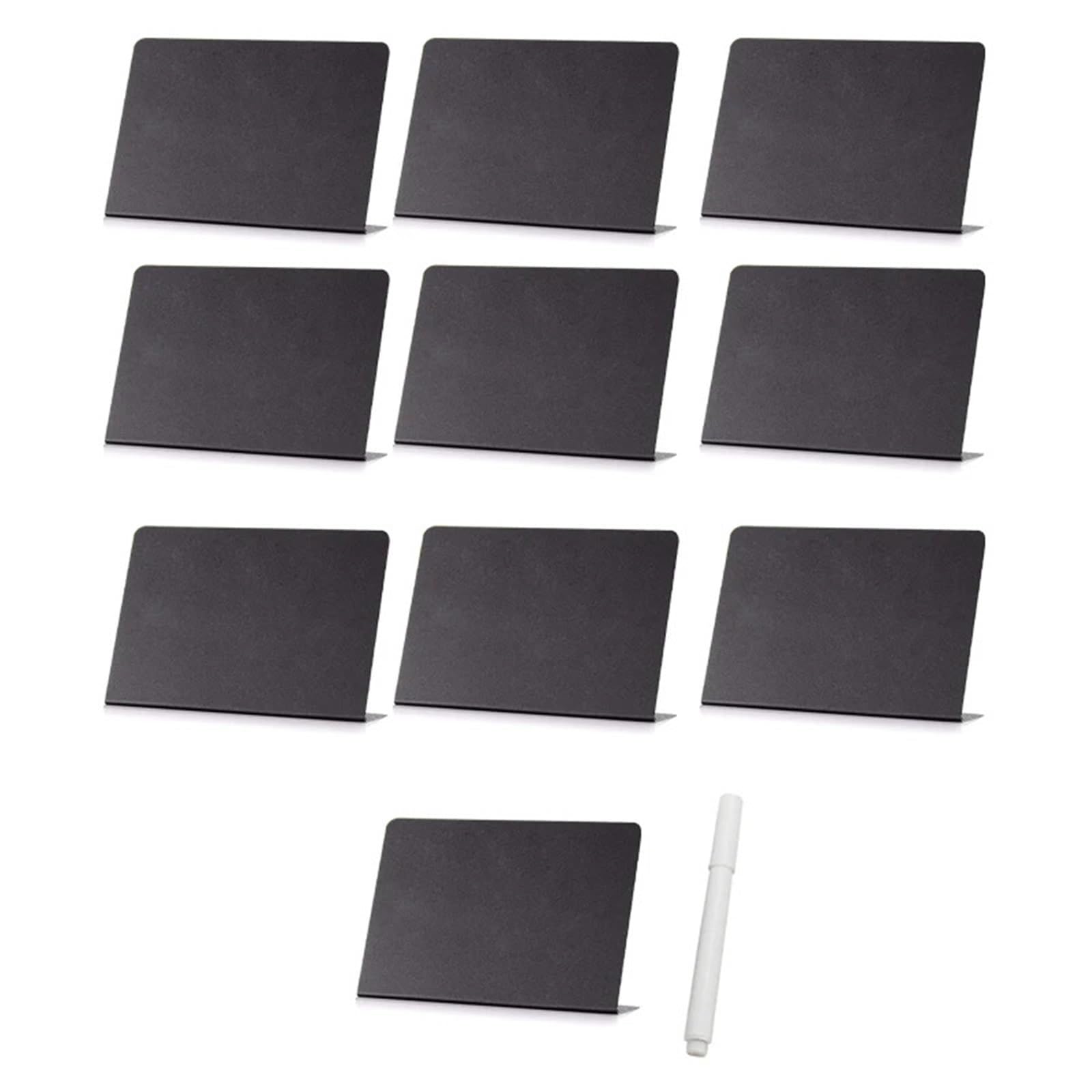 Mini-Kreidetafel-Schilder, 24/48 Stück, handgeschriebene Mini-Kreidetafel-Schilder: wiederverwendbare leichte Tischplatten für Menüständer und Buffet-Etiketten (48 Stück)