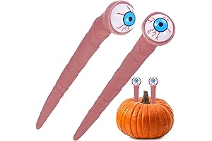 2 Pcs Plastic Plant Eyes Stakes Evil Eye Garden Plant Decoration