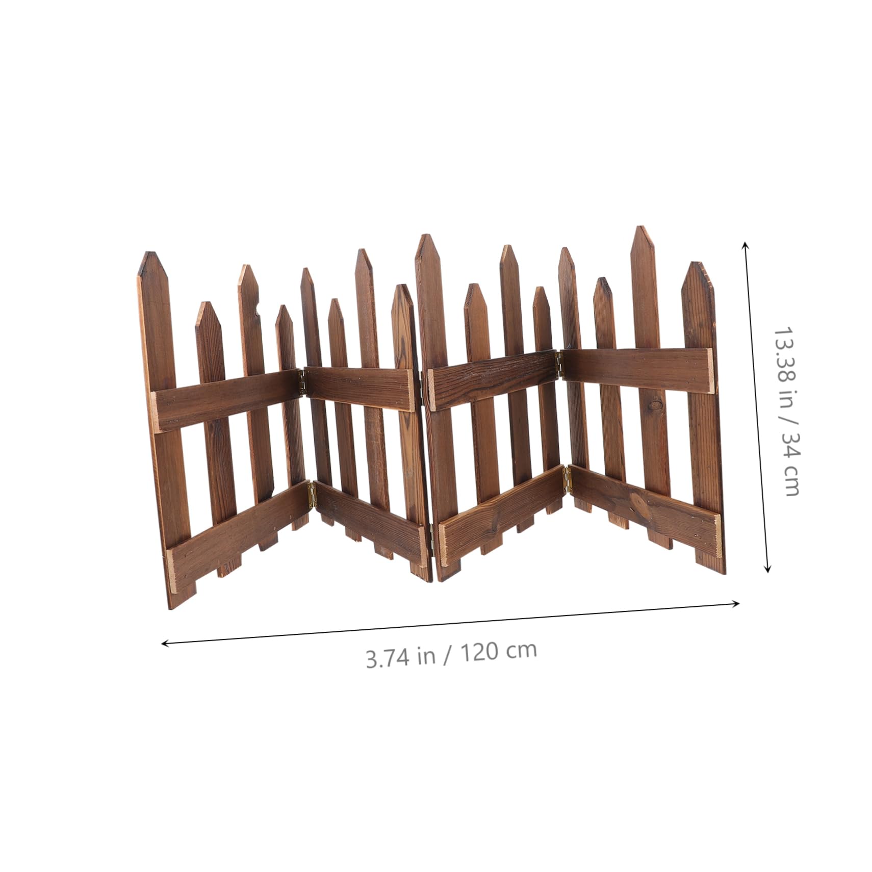 BESPORTBLE 1 Pc clôture de noël Jardin clôture palissade grillage jardin clôture jardin claustra bois exterieur décor clôtures en bois de cour extérieure clôture en bois de la cour légume