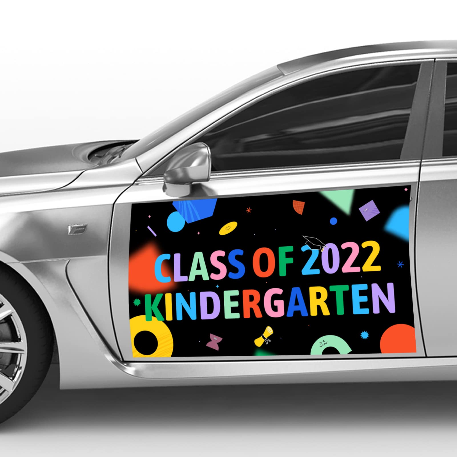 Buy Roetyce 2PC Kindergarten Graduation Parade Car Decorations, Class