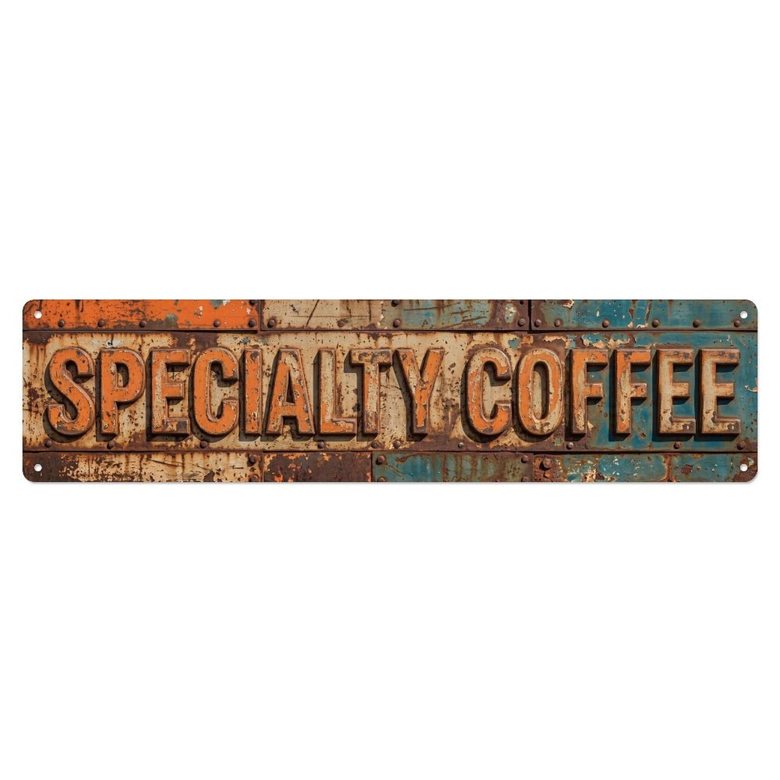 Specialty Coffee Retro Metal Tin Sign