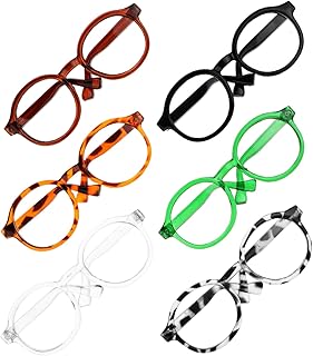 ifundom Gafas Muñecas DIY Mini Gafas Adorables Accesorios para Muñecas De Alta Resistencia