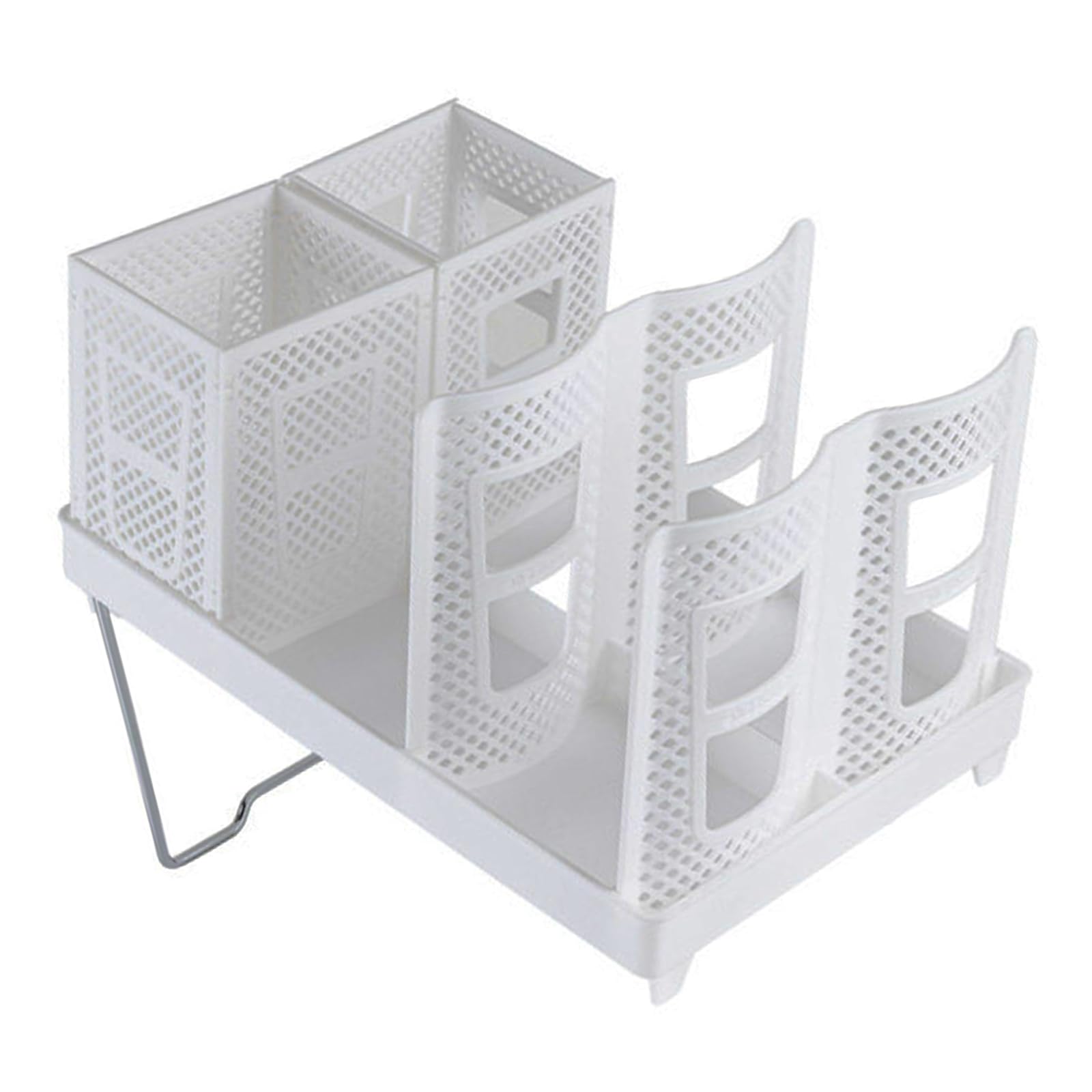 Msioytog Multifunctional Drinkware Stand for Coffee Cups and Pods, Construction Espresso Medication Dispenser