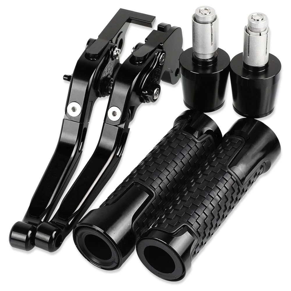 Leviers de Frein et d'embrayage Moto pour Suzuki GSF 650 S/N Bandit 2007-2015, Pliable et Beau Moto Frein Embrayage Poignée Kit,C