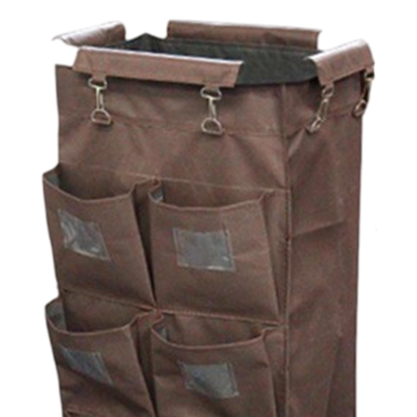 perfk Bolso de carrito de limpieza bolso de servicio de carro de hotel, 85cm B