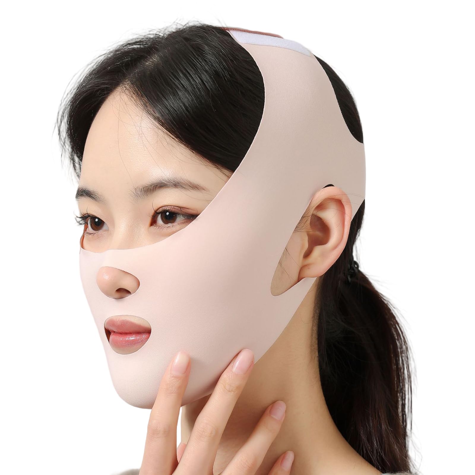 Amazon | DELUXEFOX 小顔ベルト フェイスバンド フェイスベルト ェイス