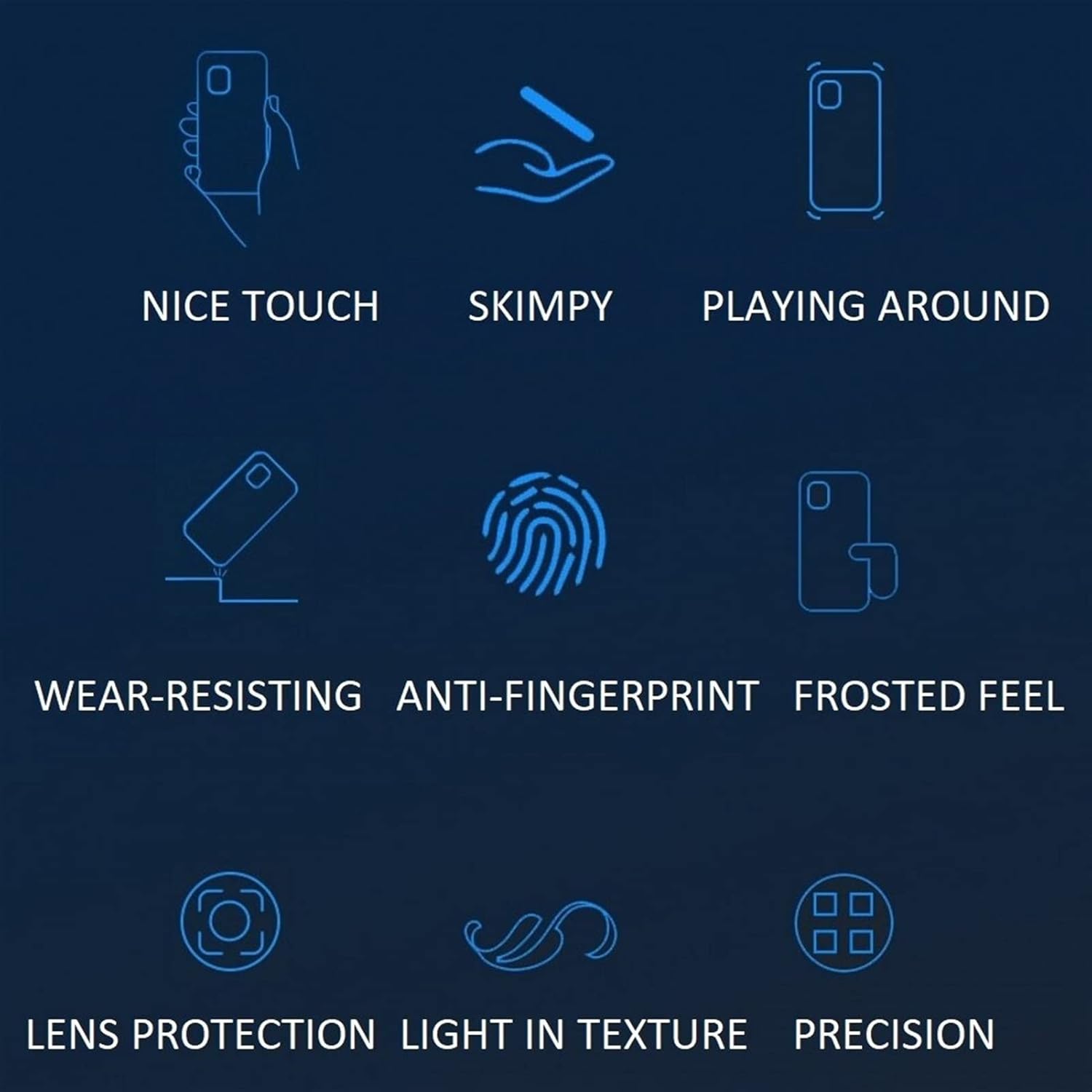 CZKE Ultra Thin Carbon Fiber case for iPhone 13Pro Max case Real Carbon Fiber Matte Aramid Slim Light Shockproof Case (Color : Blue, Size : for iPhone 13 Pro)