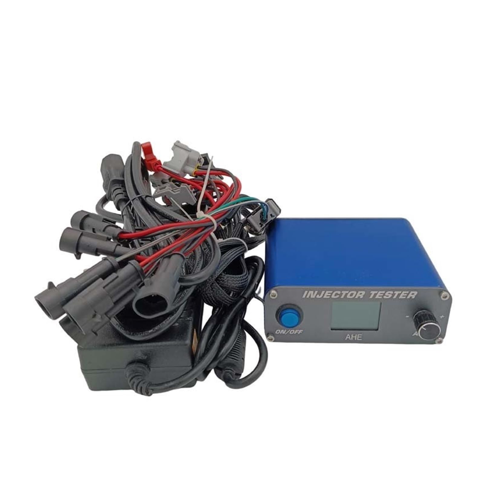 Probador de inyectores Probador de inyectores piezoeléctricos CRI120 CRI100 CRI110 con función AHE USB, inyector electromagnético comprobable Prueba de presión de apertura, prueba de fugas(CRI120 AHE