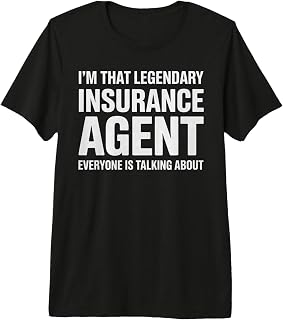 Cool Insurance Art for Men Women Broker Insurance Agent Premium Tri-Blend T-Shirt