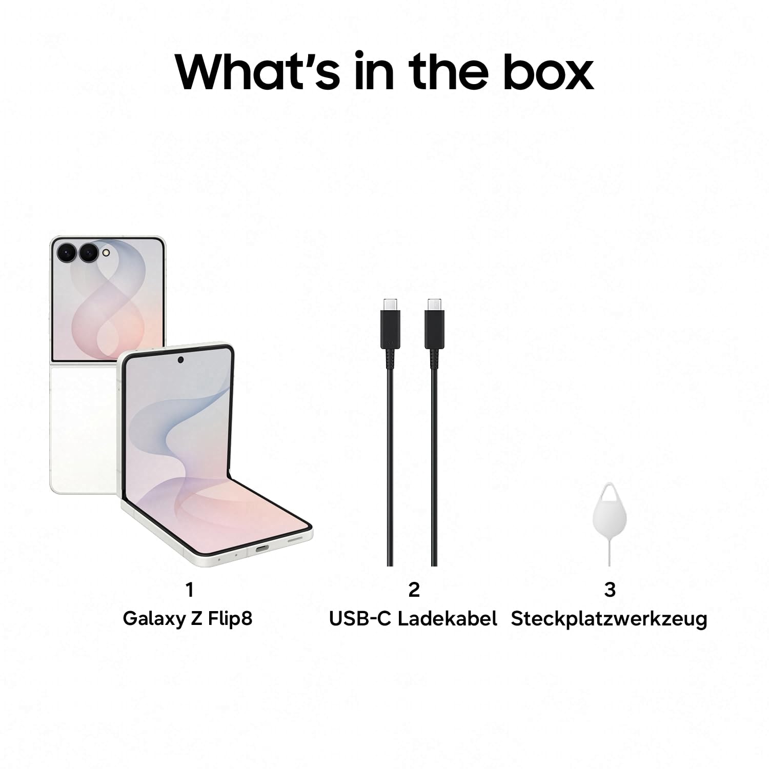 Samsung Galaxy Z Flip8 AI Smartphone, 256 GB Speicher, 12 GB RAM, Cream | Android Handy, 50 MP Kamera, Freihand-Selfies, 4300 mAh Akku, Now Brief, 3 Jahre Herstellergarantie [Exklusiv auf Amazon]
