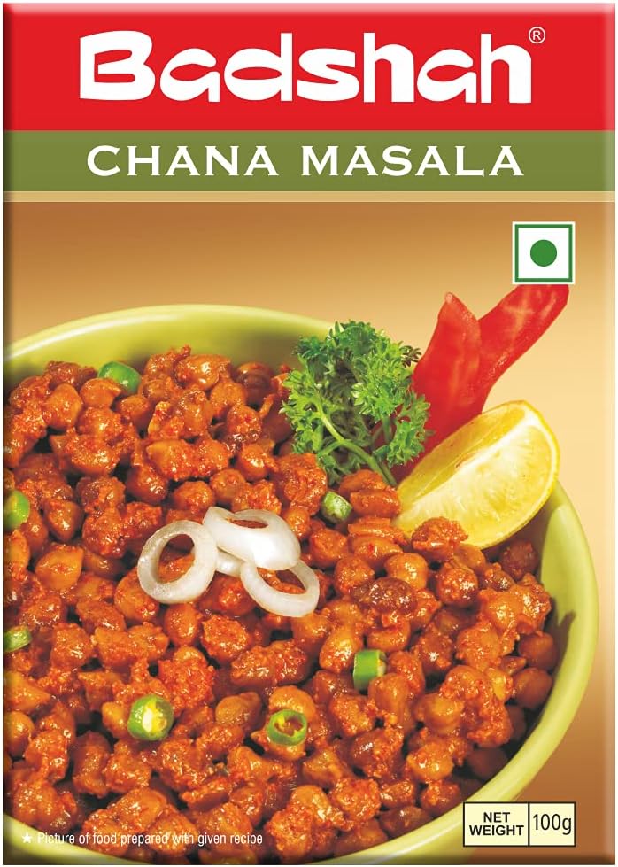Badshah Chana Masala Powder | for Healthy Delicious & Flavorful Cooking | Hygienically Packed | Pack of 1 |100 Gram