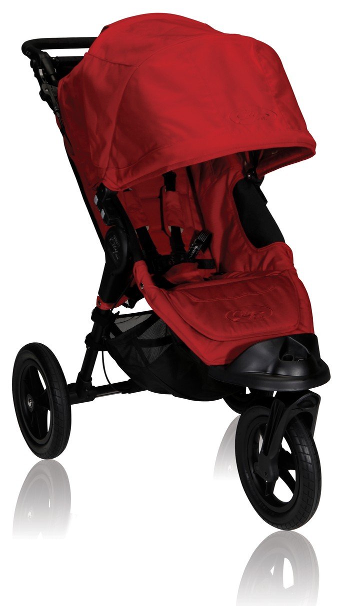 Baby Jogger 2012 City Elite Single Stroller, Red (Discontinued by Manufacturer)