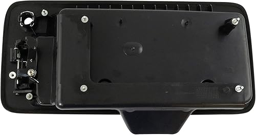 Miniatura 416 de TRQ Manija de la puerta exterior trasera izquierda del lado del conductor negra compatible con Honda Civic 2001-2005