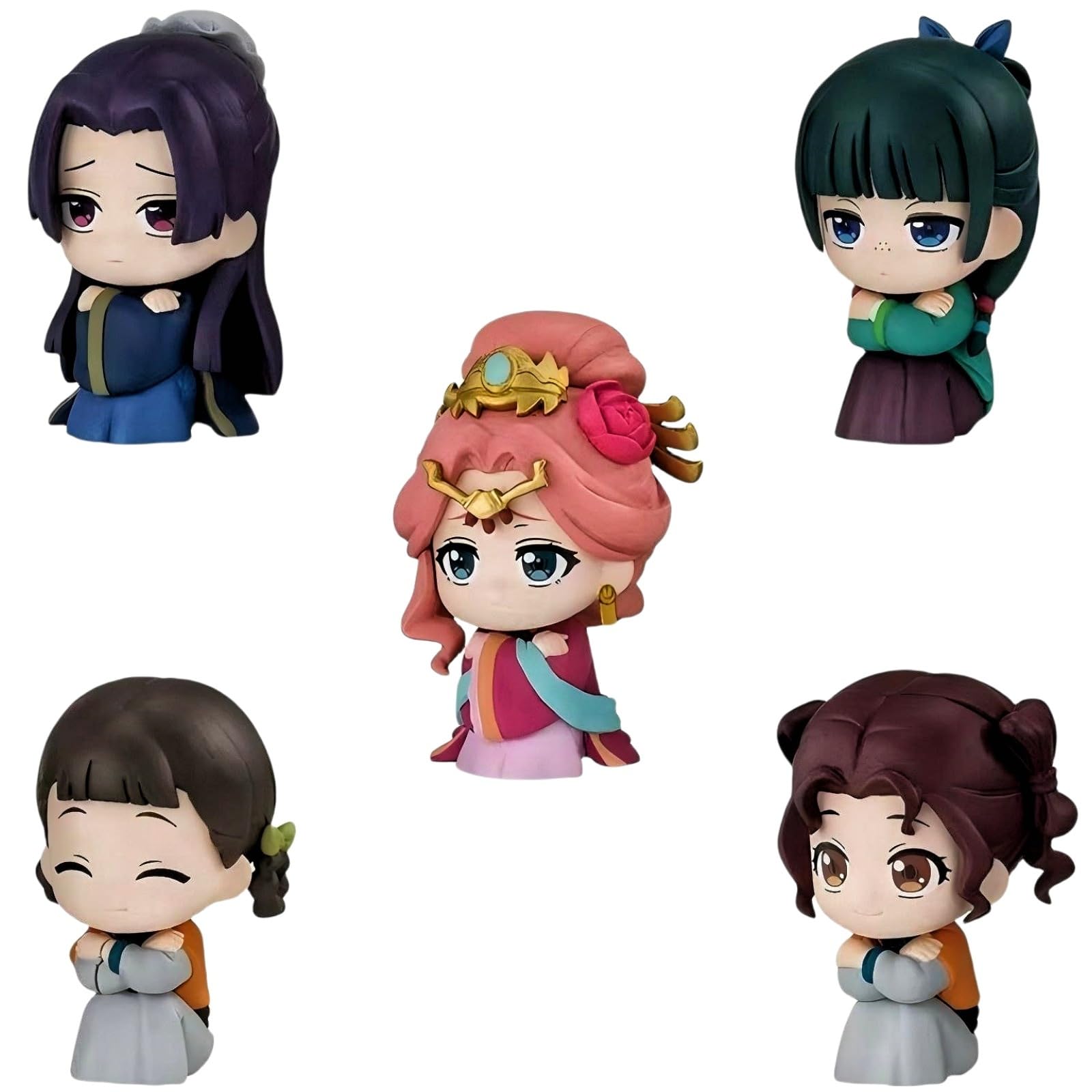 Keyhvao The Apothecary Diaries Lot De 5 Figurines D'anime