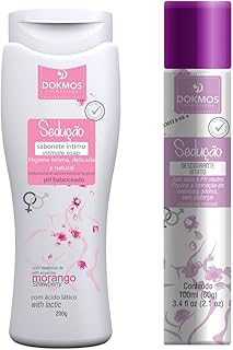 Kit Sabonete Intimo Morango e Desodorante Sedução Permita se