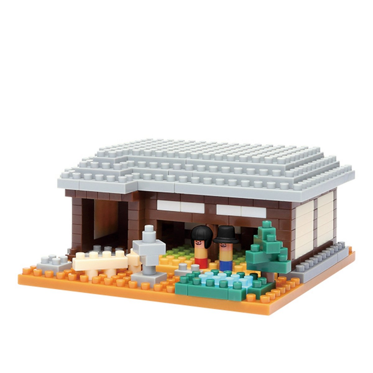 Nanoblock - NBI-001 - Maison Traditionnelle Japonaise - 340 pièces
