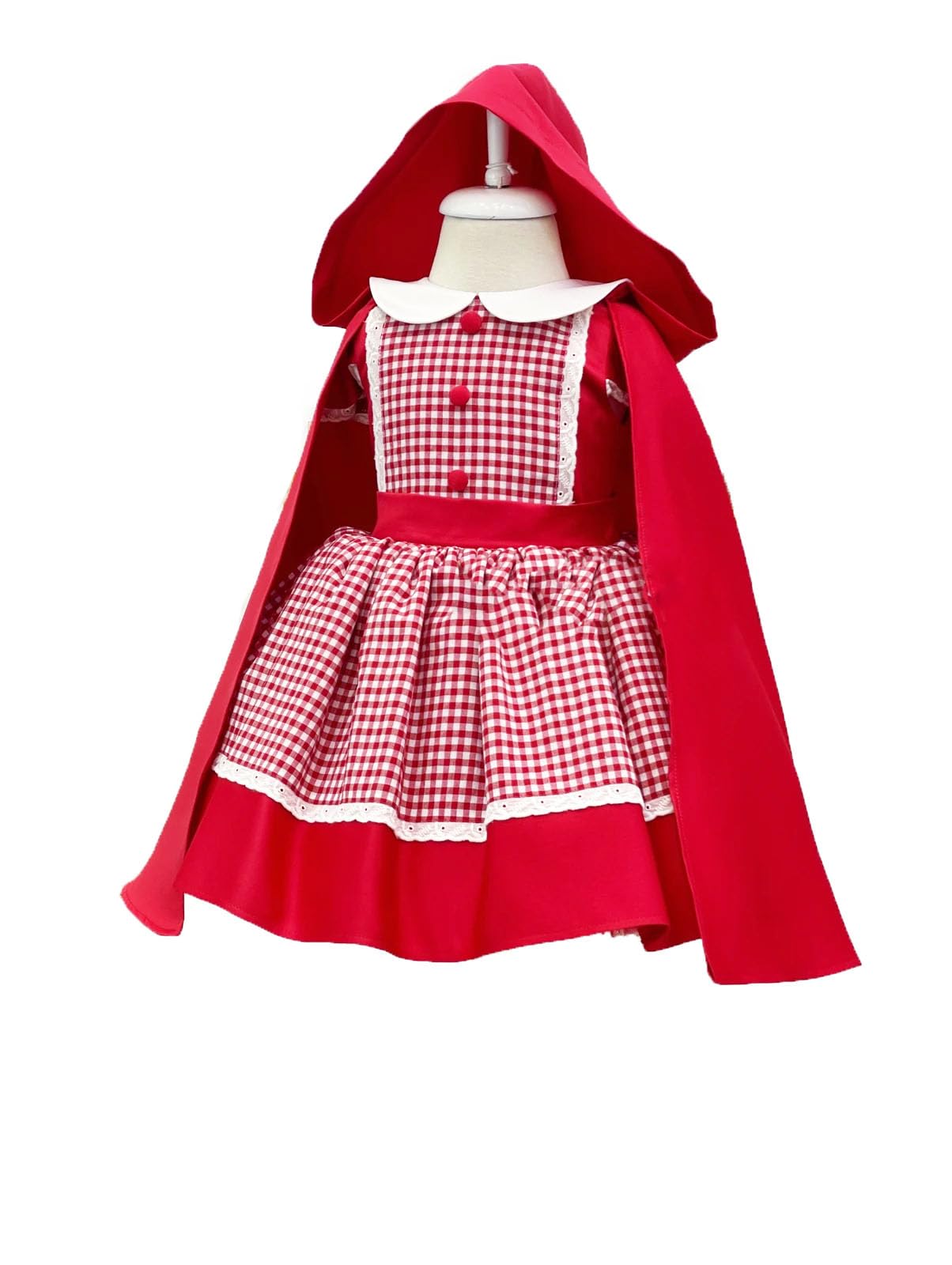 See full amazon price history chart for HIBA CREATIONS Kids Cotton Knee Length red and White Check Box Riding Hood Costume 6-7 Years HIBA CREATIONS Kids Cotton Knee Length red and White Check Box Riding Hood Costume 6-7 Years (B0CTG7V39R) Amazon Price History, Amazon Price Tracker