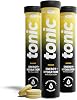 Tonic Health Energy and Hydration Tablets - 15 Vitamins, Minerals, Plants with Panax Ginseng, No Sugar Effervescent Multivitamins - Rehydration Electrolytes Tablets, Mango 60 Count
