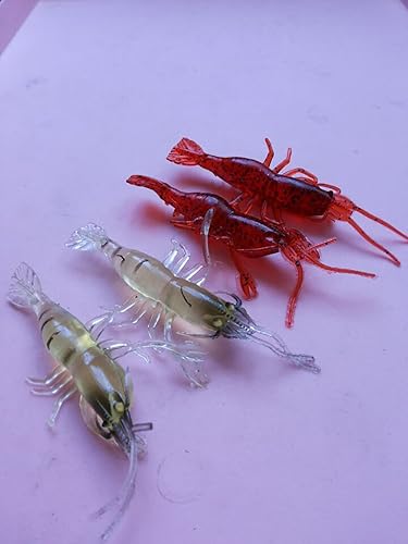 Miniatura 8 de Topconcept - Kit de señuelos de pesca de agua dulce, 180 lotes de aparejos de pesca, sonajero con manivela para trucha, salmón