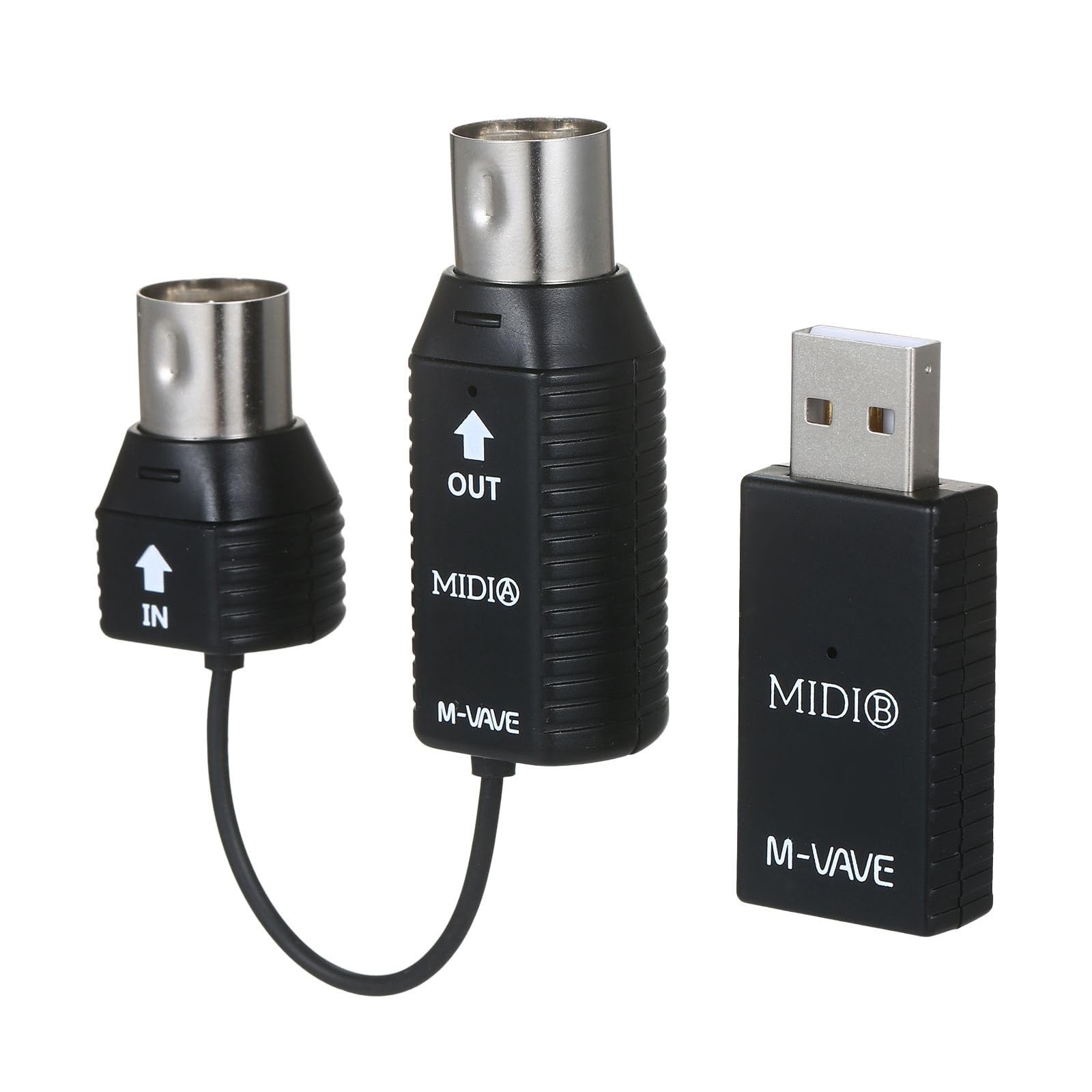 Collega qualsiasi dispositivo MIDI MIDI senza fili Adattatore wireless MIDI Cavo MIDI system di trasmissione senza fili Adattatore MIDI MS1 Mini system di trasmissione