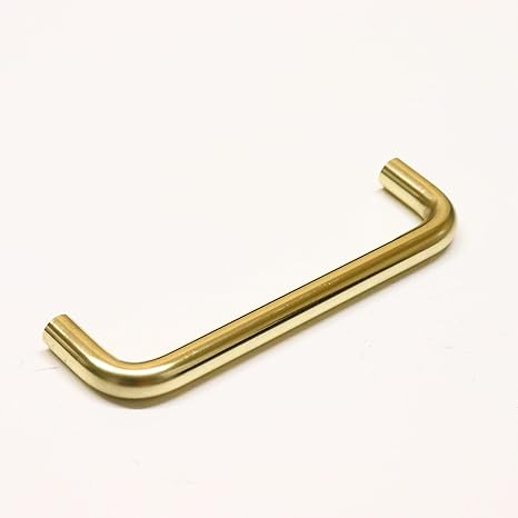 Amazon Co Jp 取っ手 全10種 職人直送 ネジ選択可 引き出し 取手 キッチン 扉 ドア 真鍮無垢 ゴールド 96ｍｍ 産業 研究開発用品