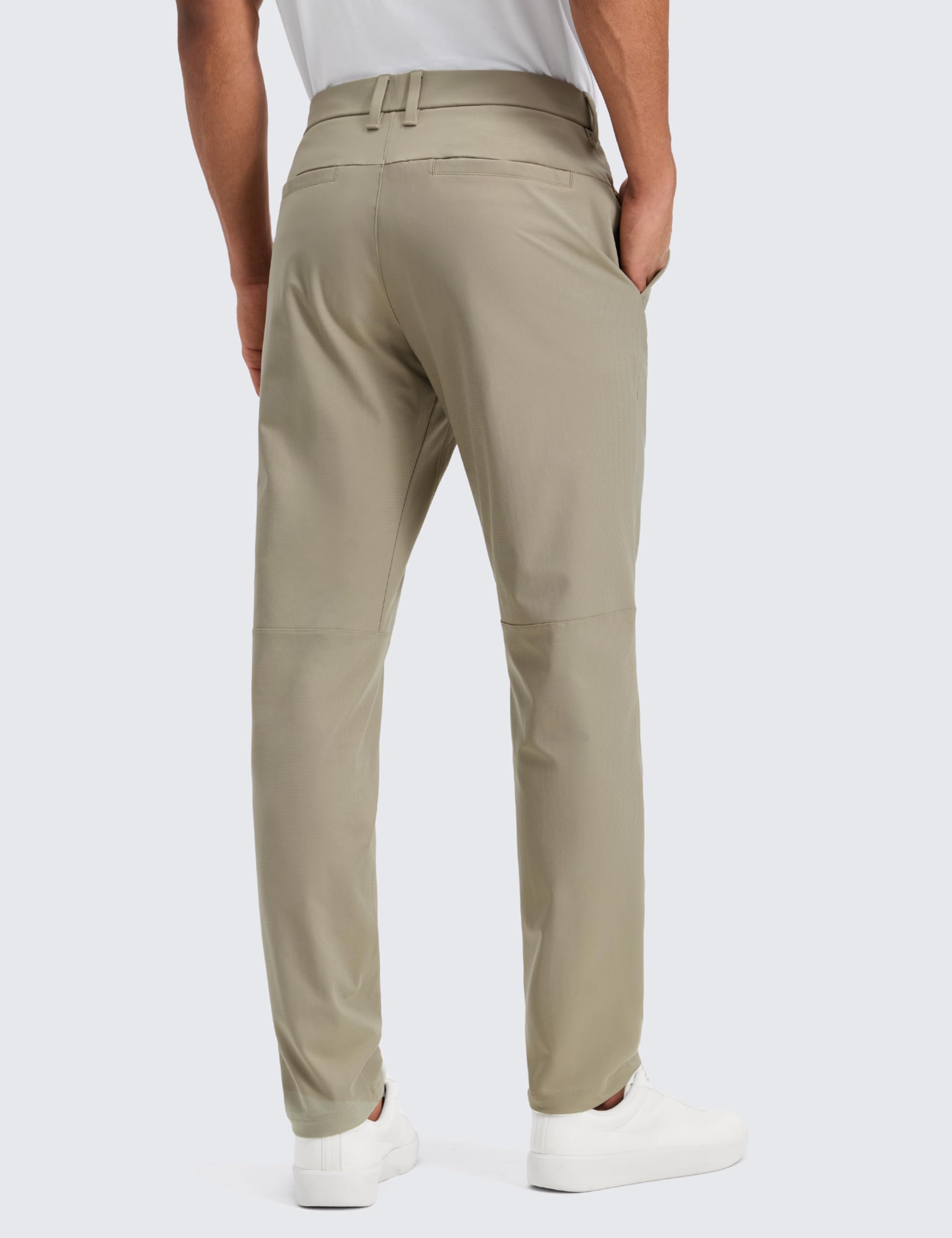 CRZ YOGA Pantaloni da Golf da Uomo Comodi Leggeri Asciugatura Rapida Traspiranti Elasticizzati con Tasche - 76/81/86cm