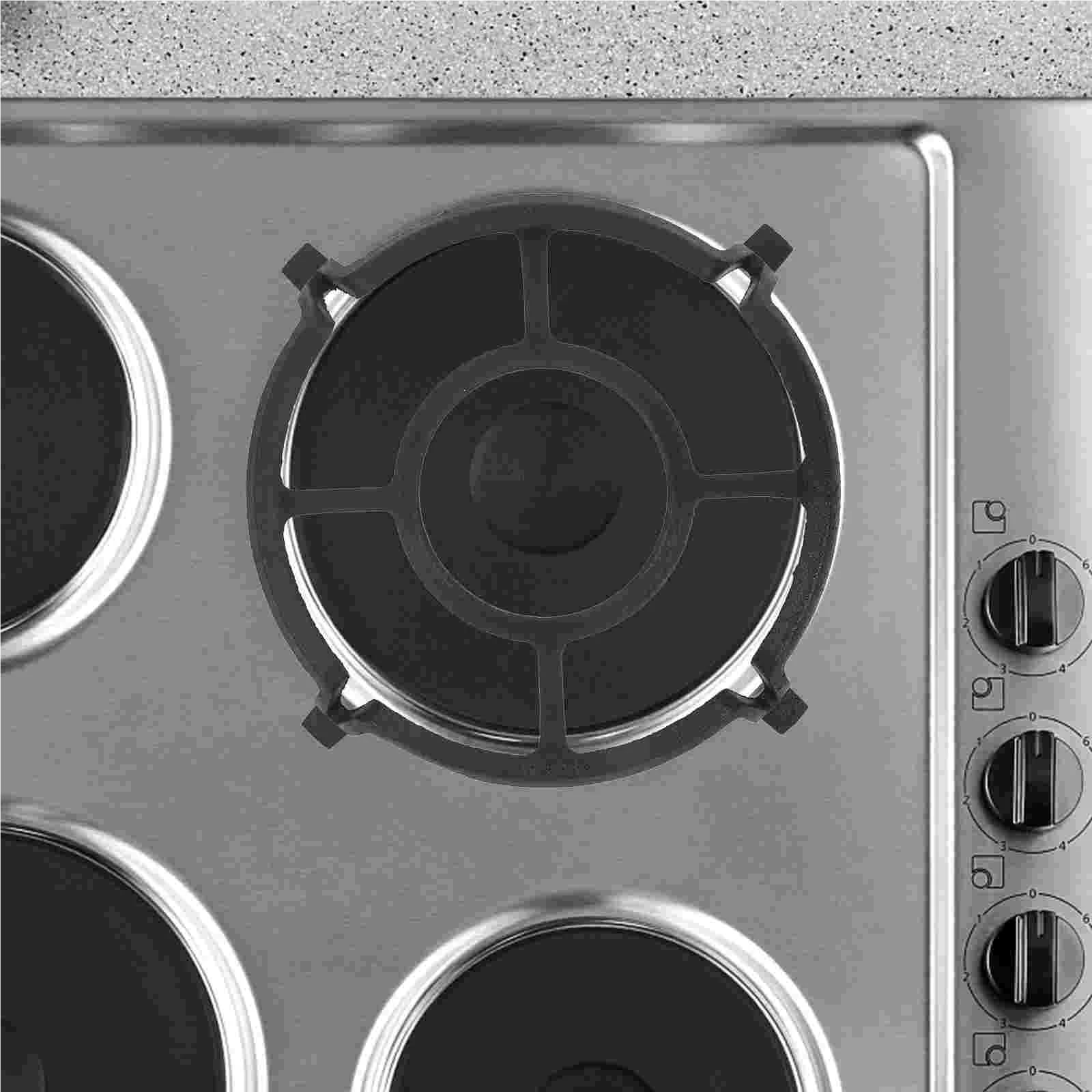 Gasring-Reduzierer 2 Stück Gasherd Brenner Roste Wok Rack Bereich Diffusor Ständer Ersatz Pfannenhalter