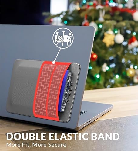 Miniatura 4 de 2 bolsillos Bolsa de viaje para disco duro externo Afterplug para laptop soporte reutilizable para mouse inalámbricoauricularesHDDSSD externo