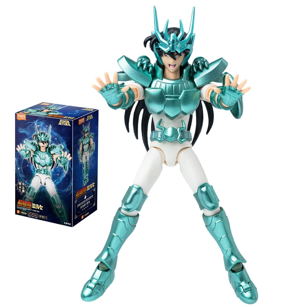 HIPLAY Saint Seiya Champion Class Dragon Shiryu (75010) Figurka Akcji Zestaw Modelarski