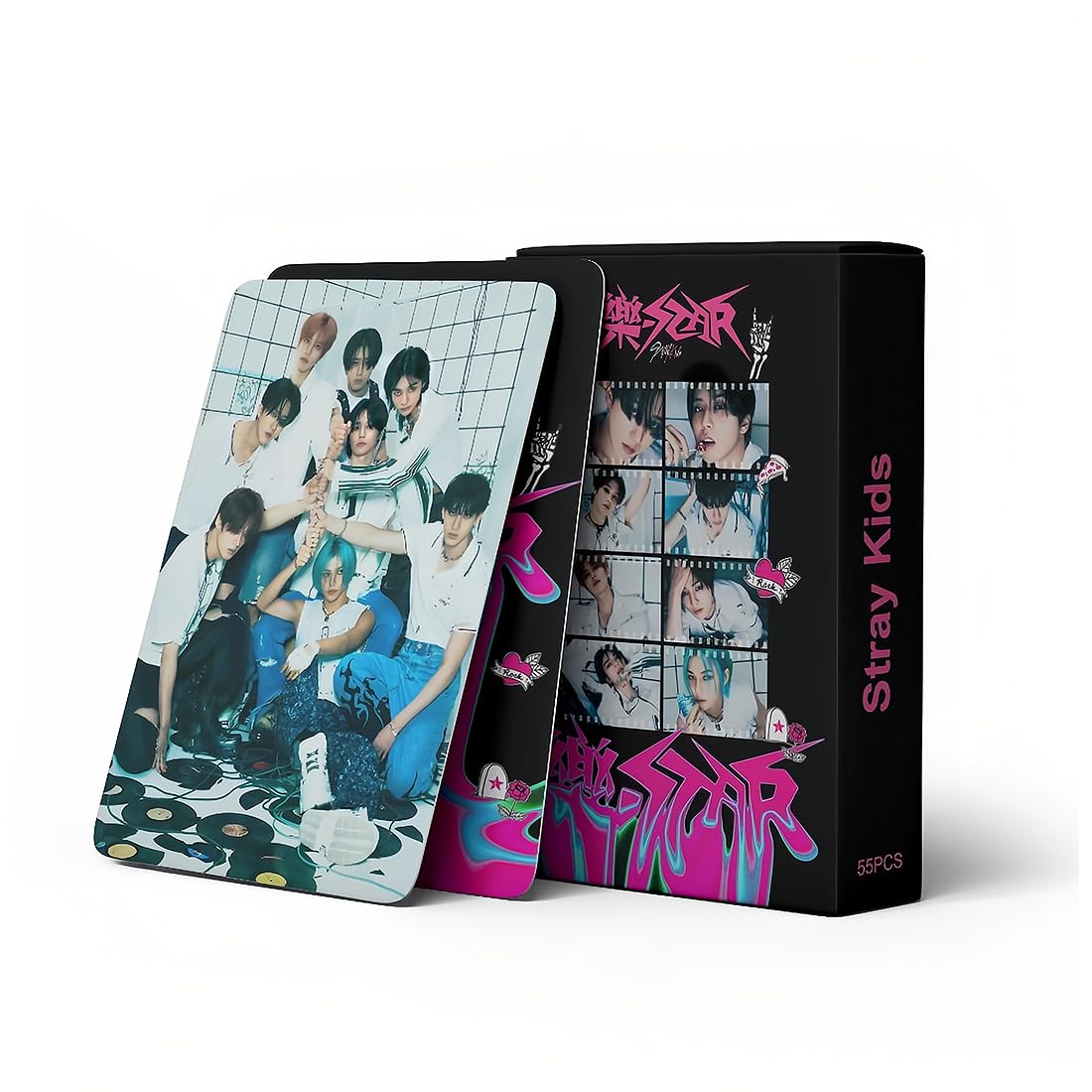 Lot De 55 Cartes Photo,Stray Kids Photocard,pour Album Photo Kpop